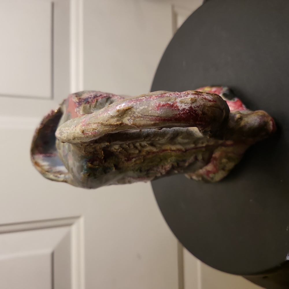 Wabi-sabi Studio Ceramic Vintage Pitcher Heavy Glaze - Picture 4 of 10